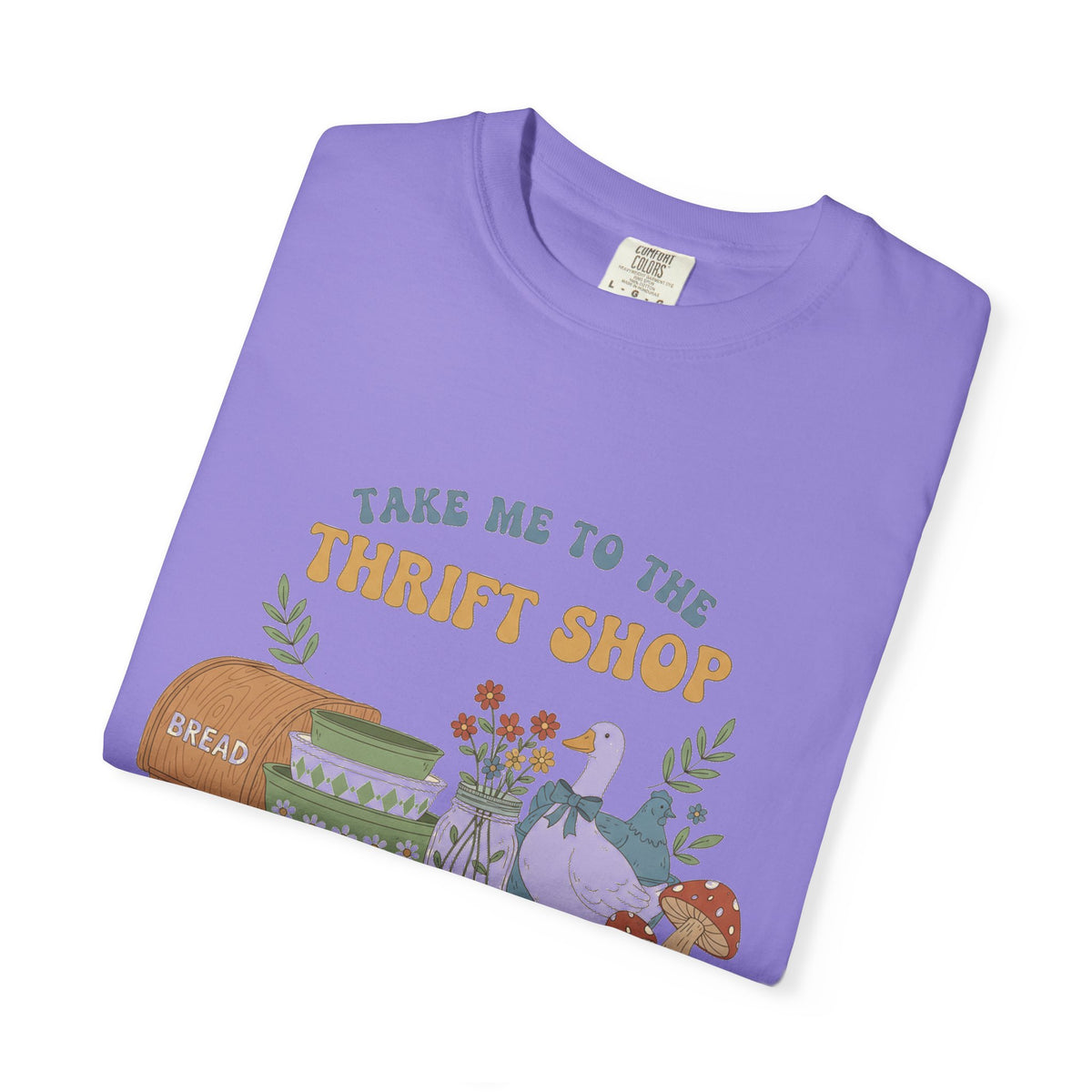 Take Me To The Thrift Shop Tall Shirt, Thrifted Treasures Still Life Tee, Vintage Lover Shirt, Thrifting Gift