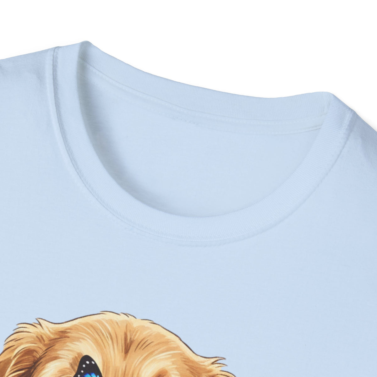 Dog Life T-Shirt – Golden Retriever with Butterfly Graphic