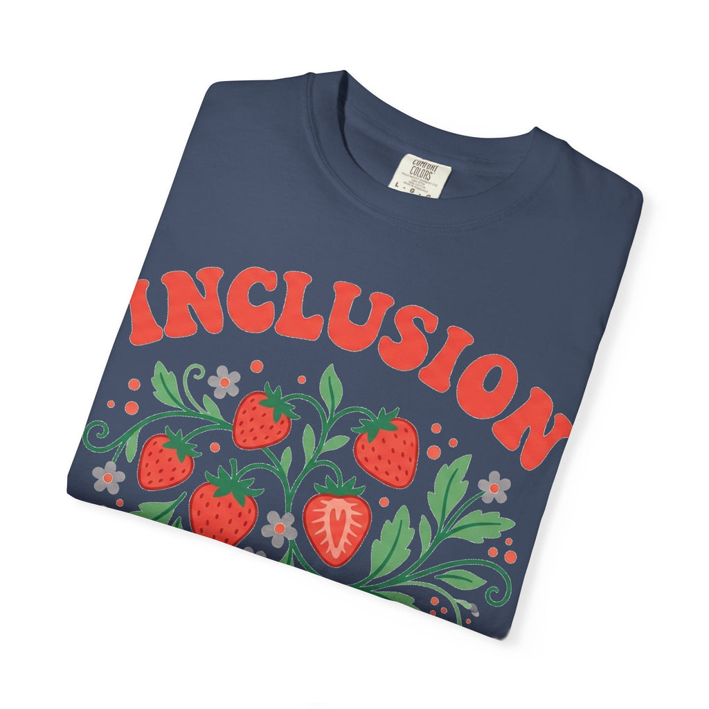 Inclusion Is My Jam Shirt, Strawberry SPED Teacher Tee, Retro Inclusion Shirt, Special Education Gift