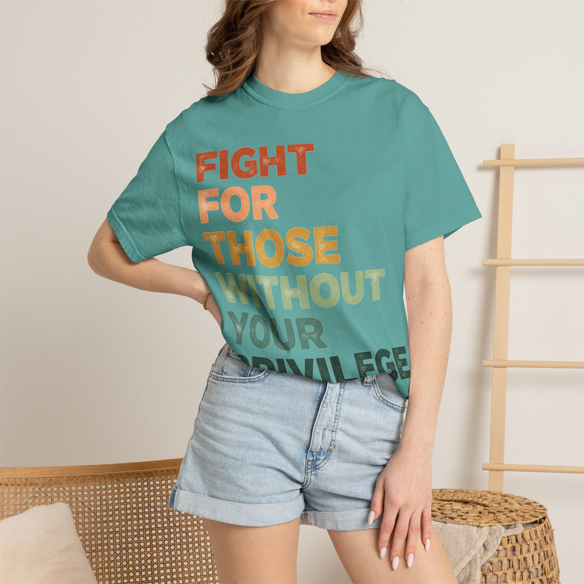 Fight For Those Without Your Privilege Shirt, Retro Activist Typography Tee, Social Justice Shirt, Ally Gift