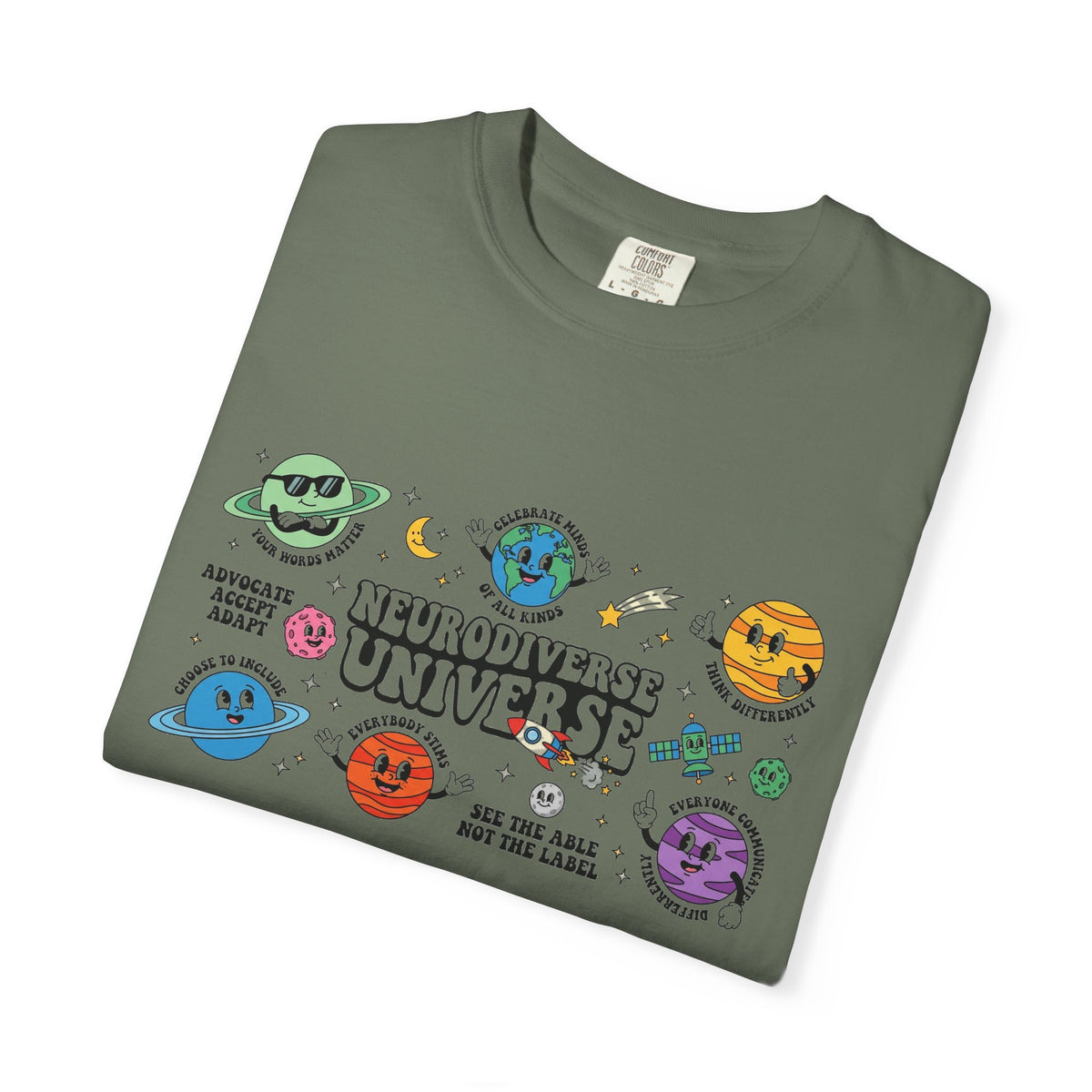 Neurodiverse Universe Shirt, Celebrate Minds Of All Kinds Tee, Autism Acceptance Shirt, SPED Teacher Gift