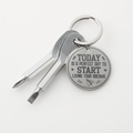 Today Is A Perfect Day Screwdriver Keychain, Motivational Gift