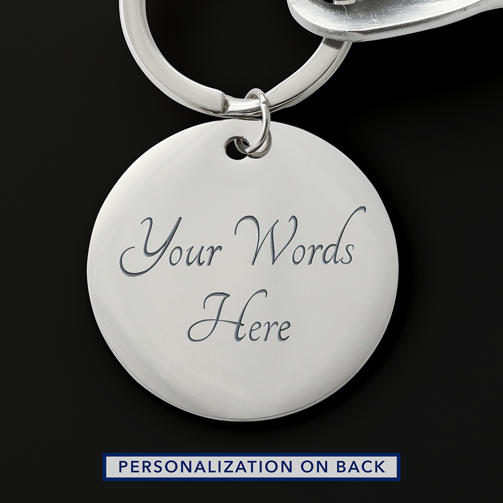 Drive Safe I Love You Screwdriver Keychain