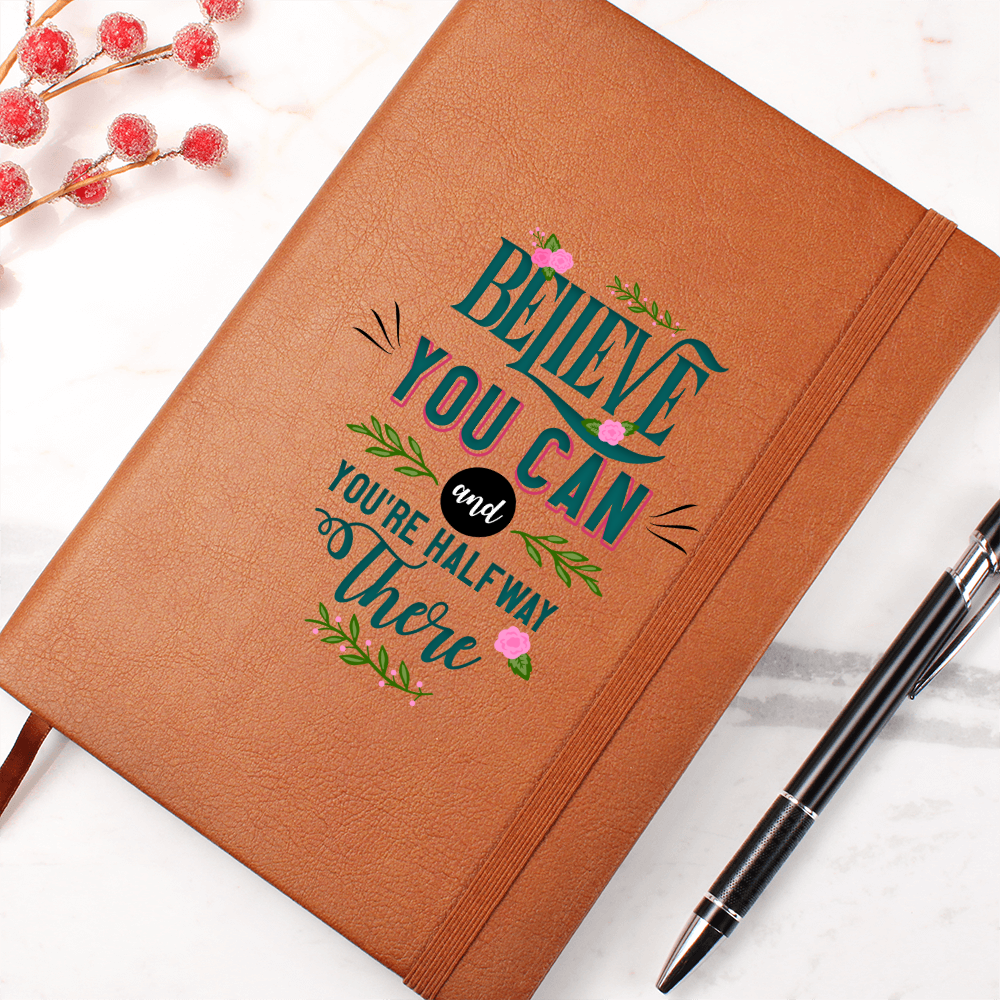 Believe You Can — Graphic Leather Journal