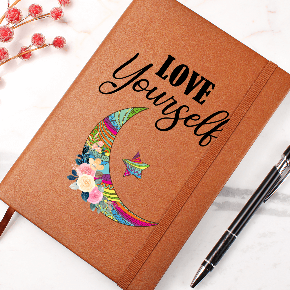 Love Yourself — Graphic Leather Journal