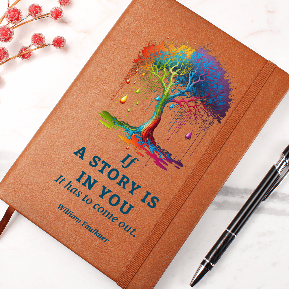 If A Story Is In You — Graphic Leather Journal