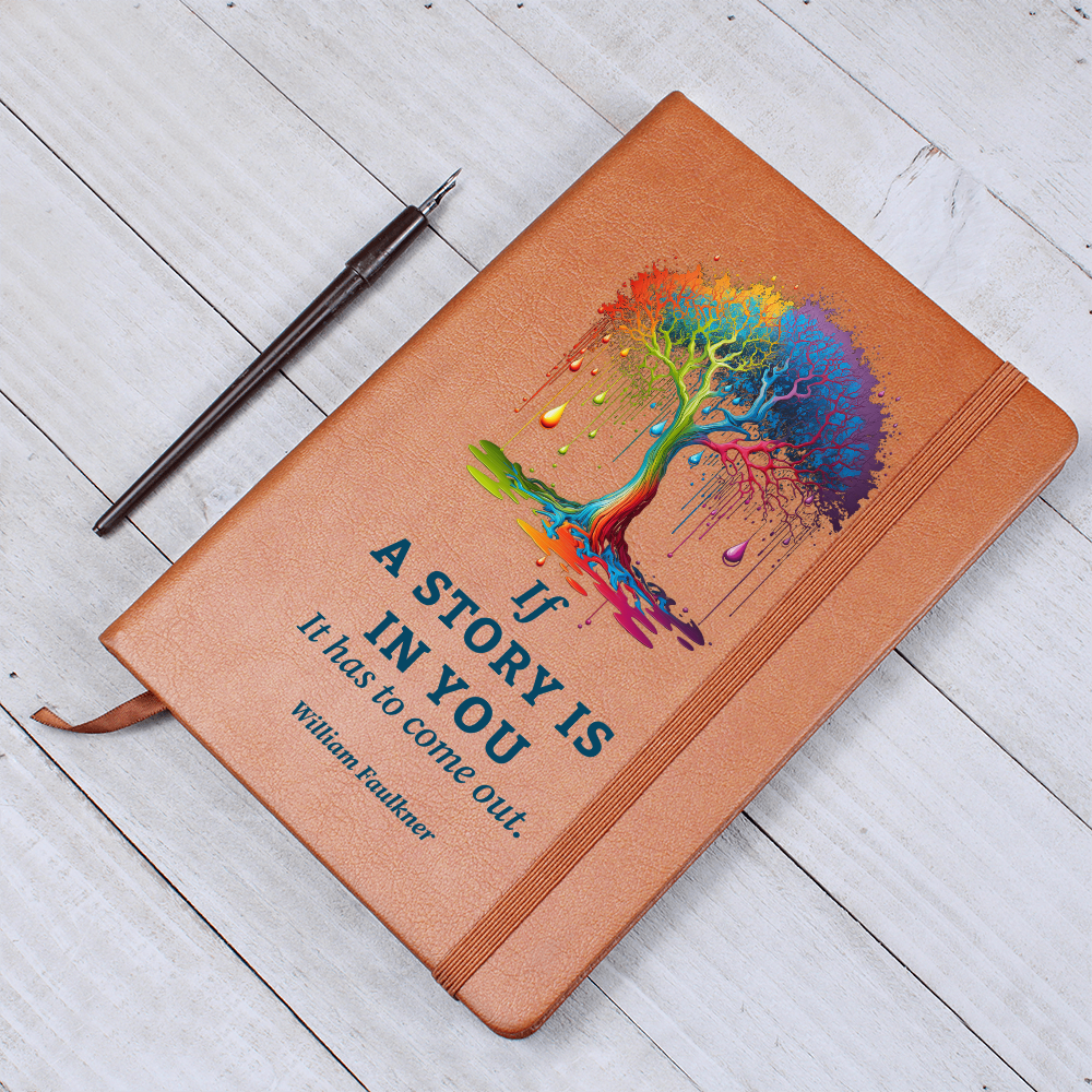 If A Story Is In You — Graphic Leather Journal
