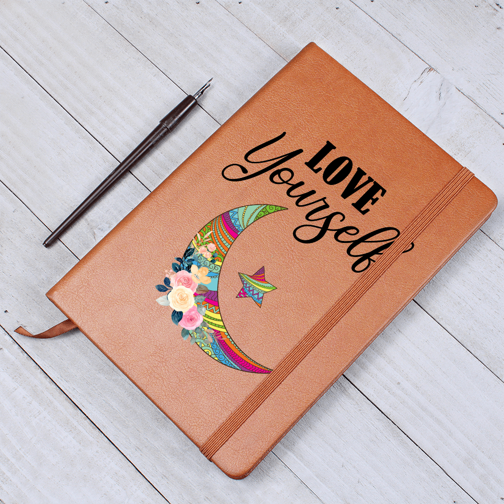 Love Yourself — Graphic Leather Journal