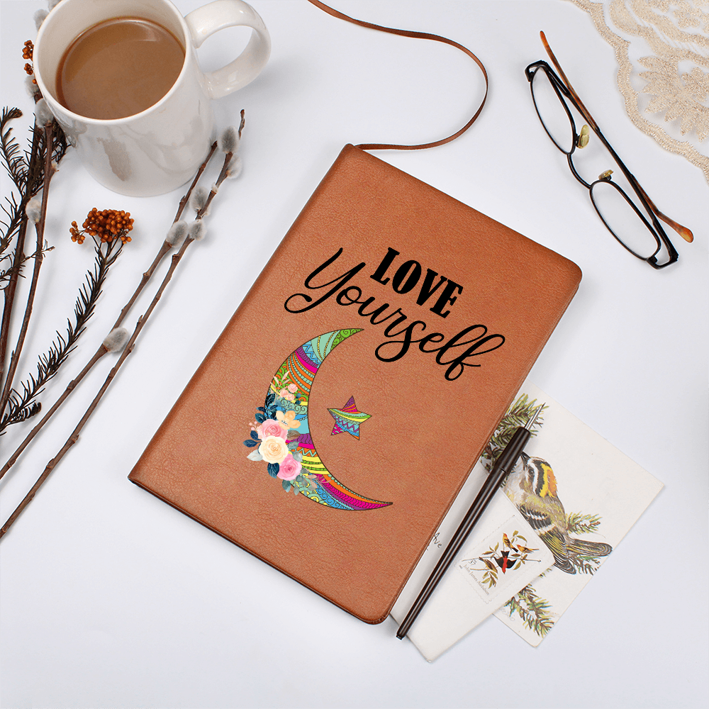 Love Yourself — Graphic Leather Journal