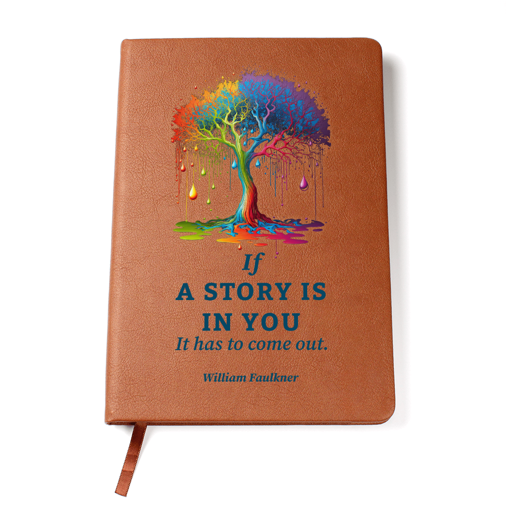 If A Story Is In You — Graphic Leather Journal