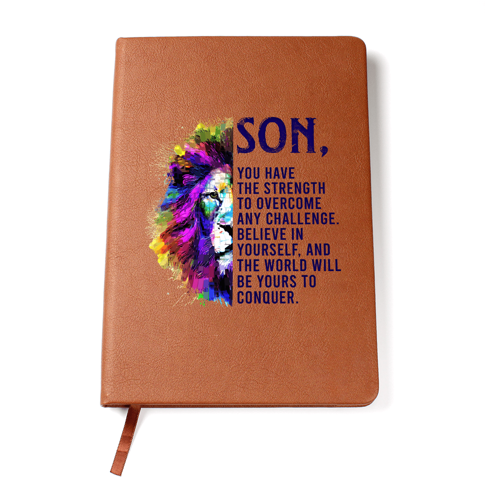 Son, You Have The Strength — Graphic Leather Journal