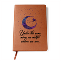 Under The Same Moon — Graphic Leather Journal