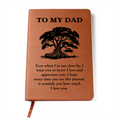 To My Dad — Graphic Leather Journal