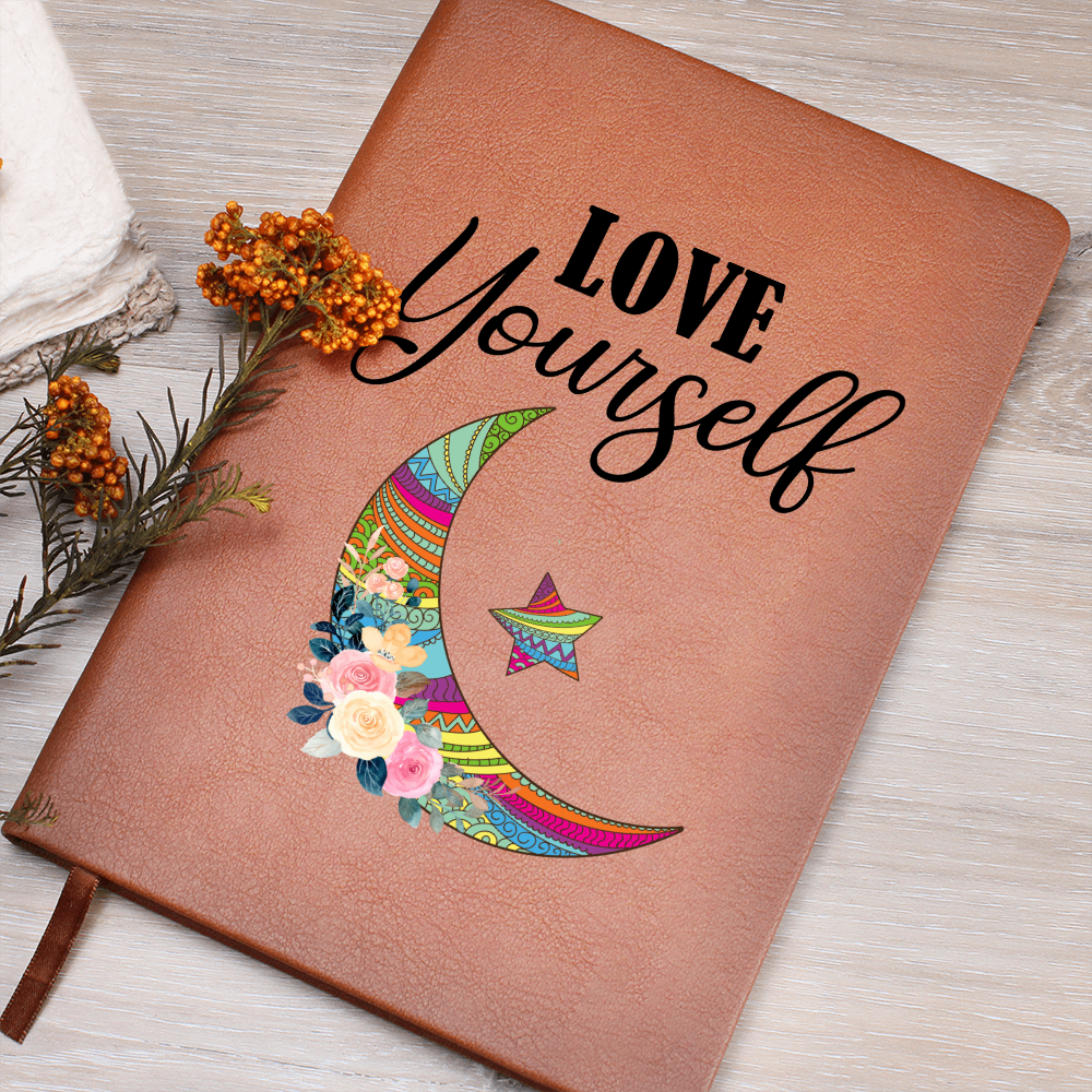 Love Yourself — Graphic Leather Journal
