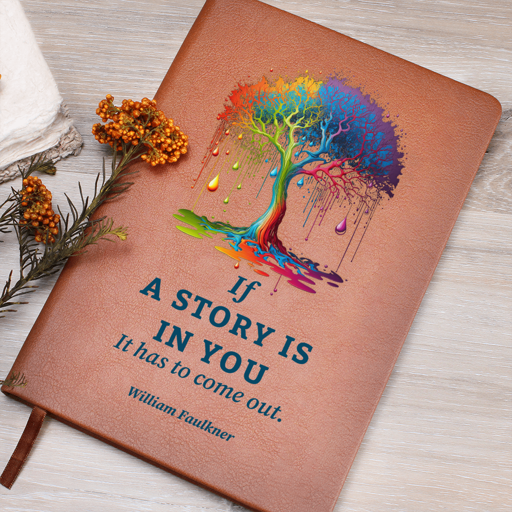 If A Story Is In You — Graphic Leather Journal