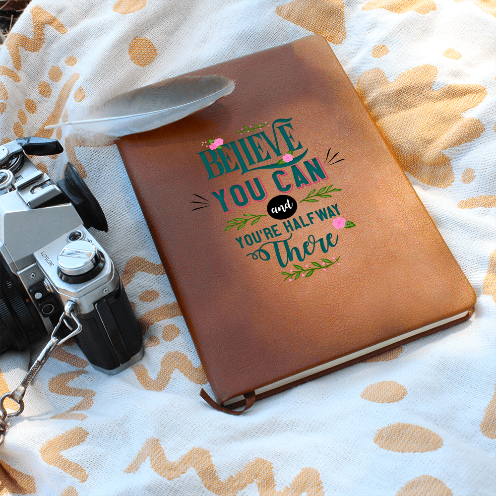 Believe You Can — Graphic Leather Journal