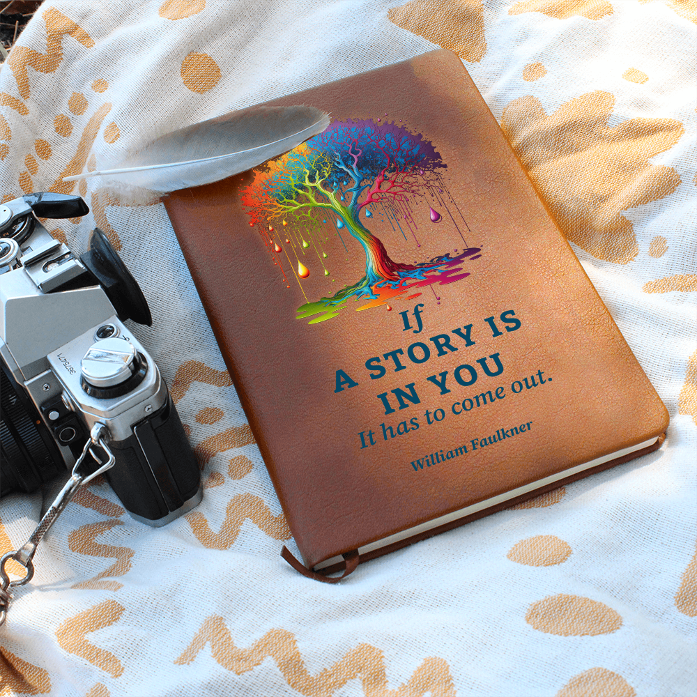 If A Story Is In You — Graphic Leather Journal
