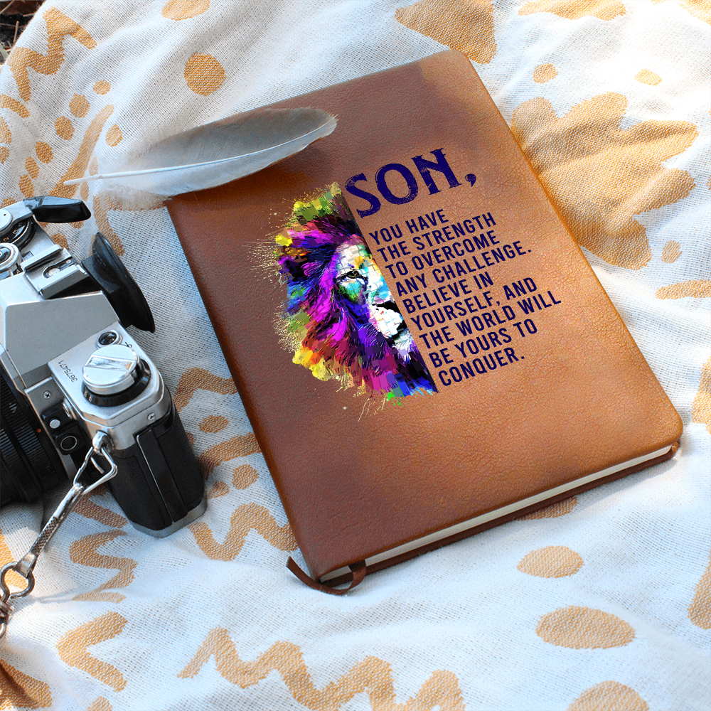 Son, You Have The Strength — Graphic Leather Journal