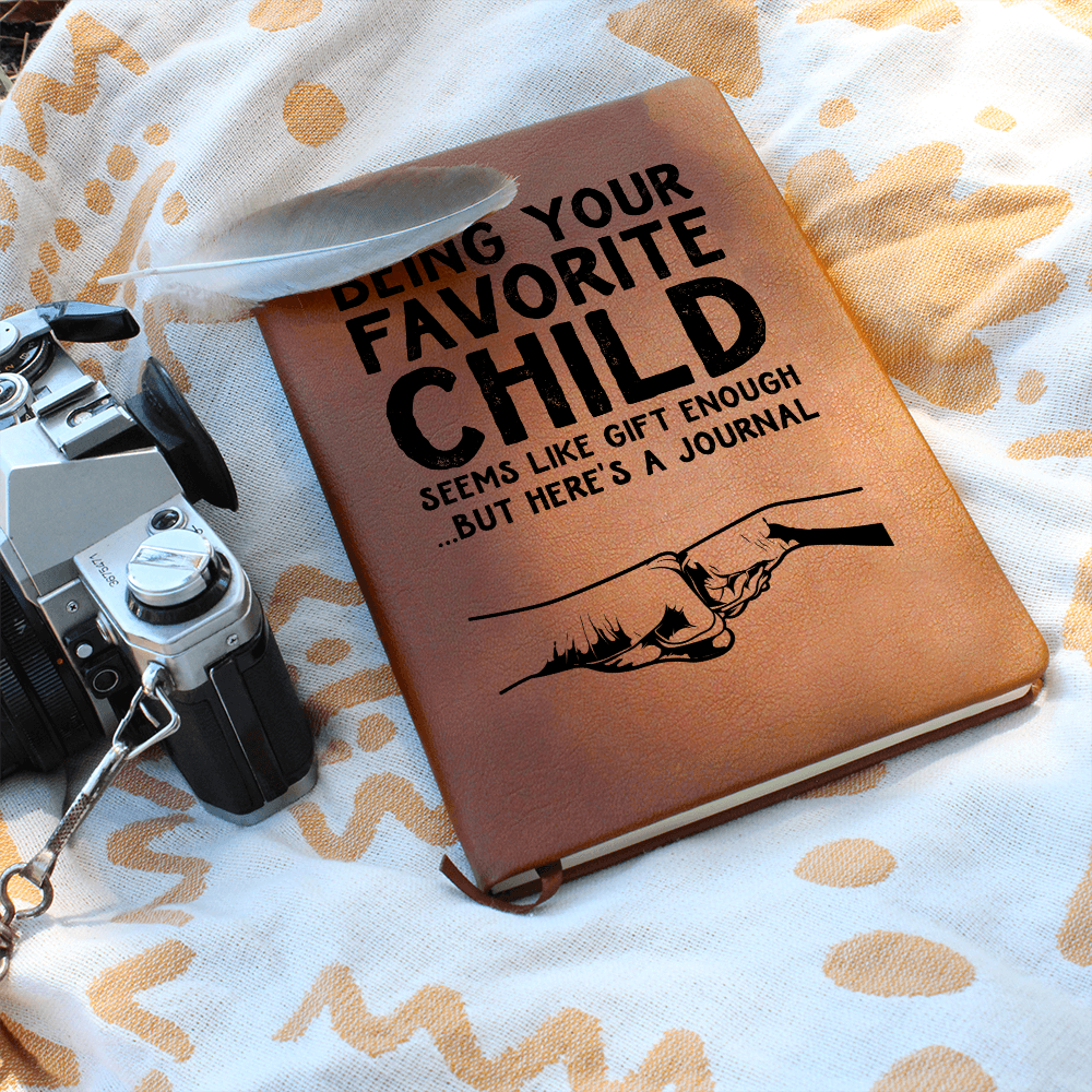 Being Your Favorite Child — Graphic Leather Journal