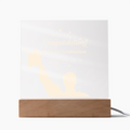 Congratulations On Your Graduation Acrylic Square Plaque - Graduation Gift