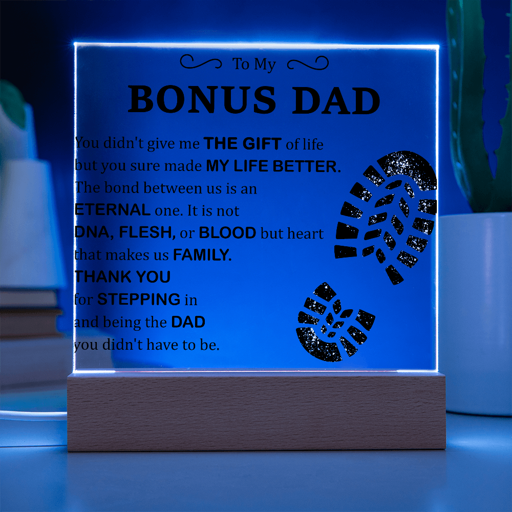 You Didn't Give Me The Gift Of Life Acrylic Square Plaque