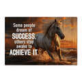 Some People Dream Of Success High Gloss Metal Art Print