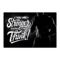 You Are Stronger Than You Think High Gloss Metal Art Print