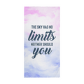 The Sky Has No Limits (Pink) — Sports Towel