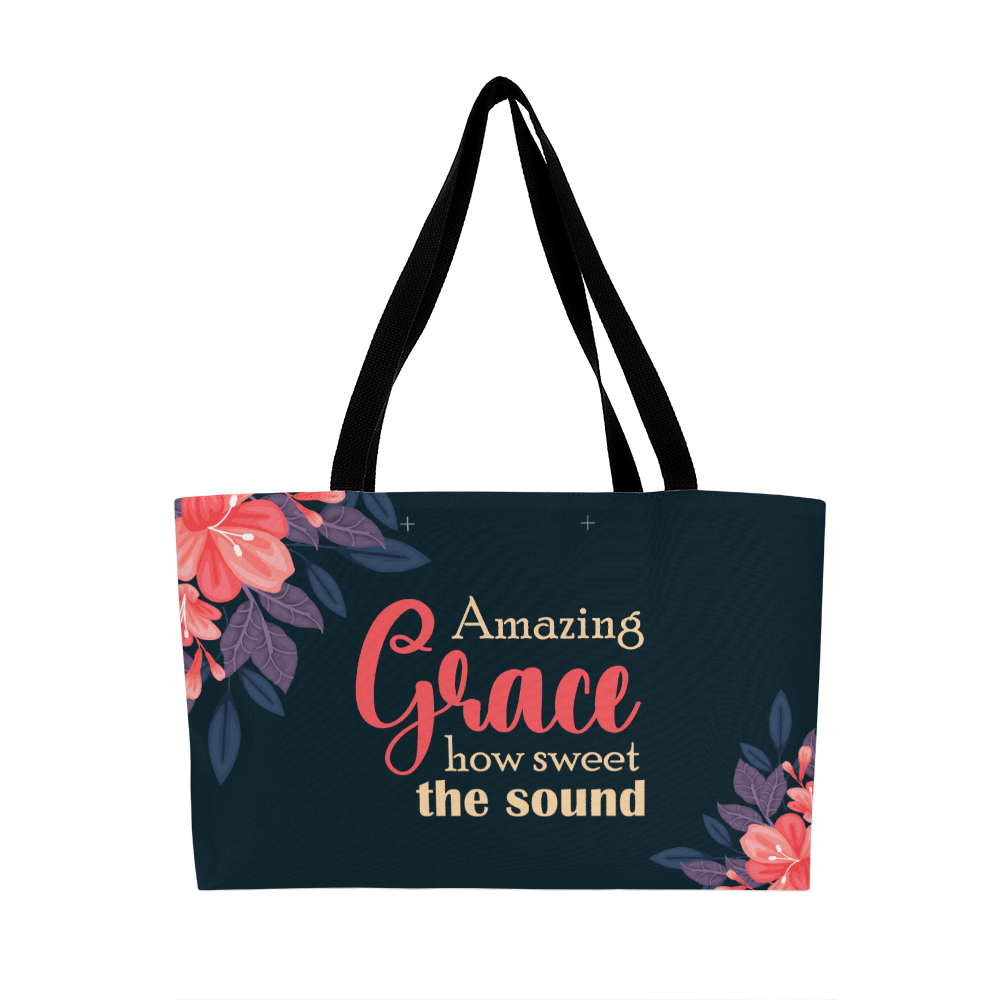 Amazing Grace, How Sweet The Sound — Weekender Tote Bag