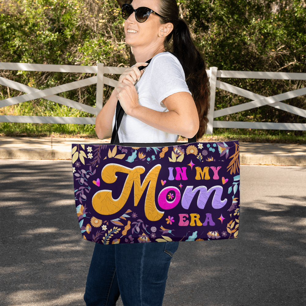 In My Mom Era — Weekender Tote Bag
