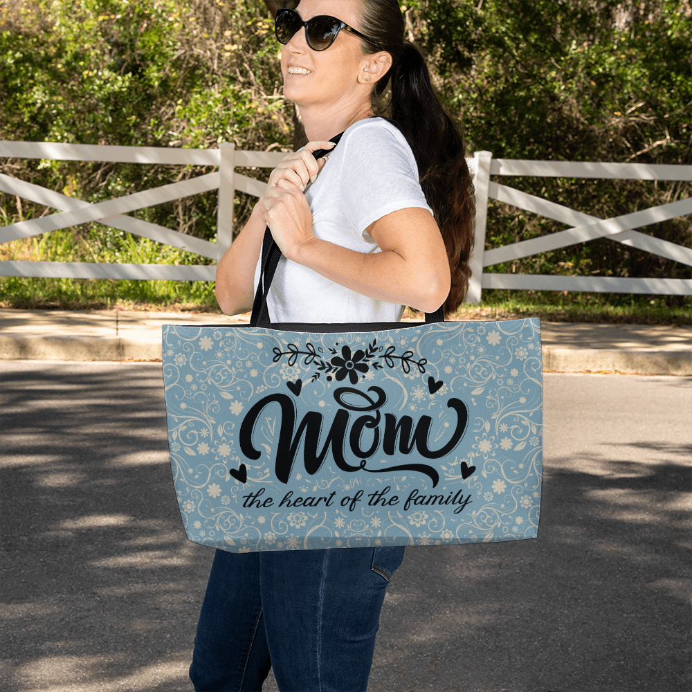 Mom, The Heart Of The Family — Weekender Tote Bag