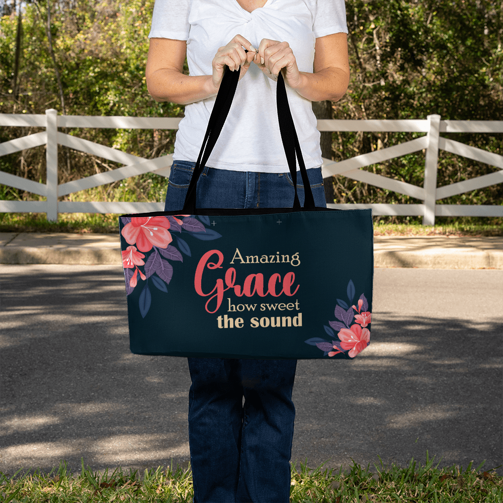 Amazing Grace, How Sweet The Sound — Weekender Tote Bag
