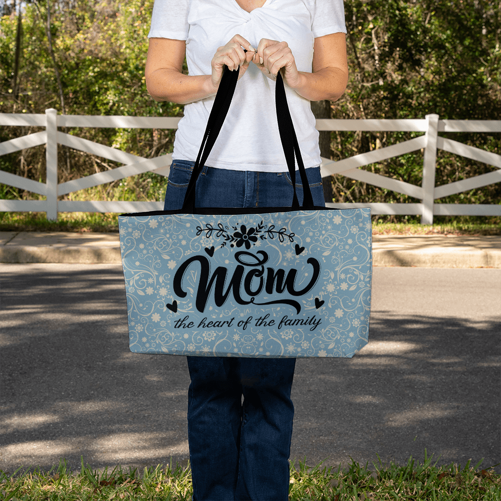 Mom, The Heart Of The Family — Weekender Tote Bag