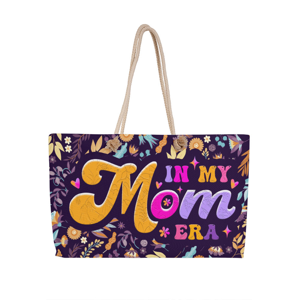 In My Mom Era — Weekender Tote Bag
