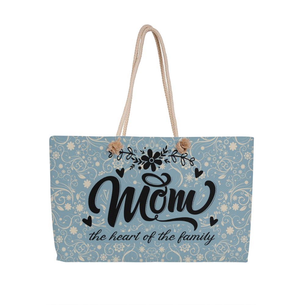 Mom, The Heart Of The Family — Weekender Tote Bag