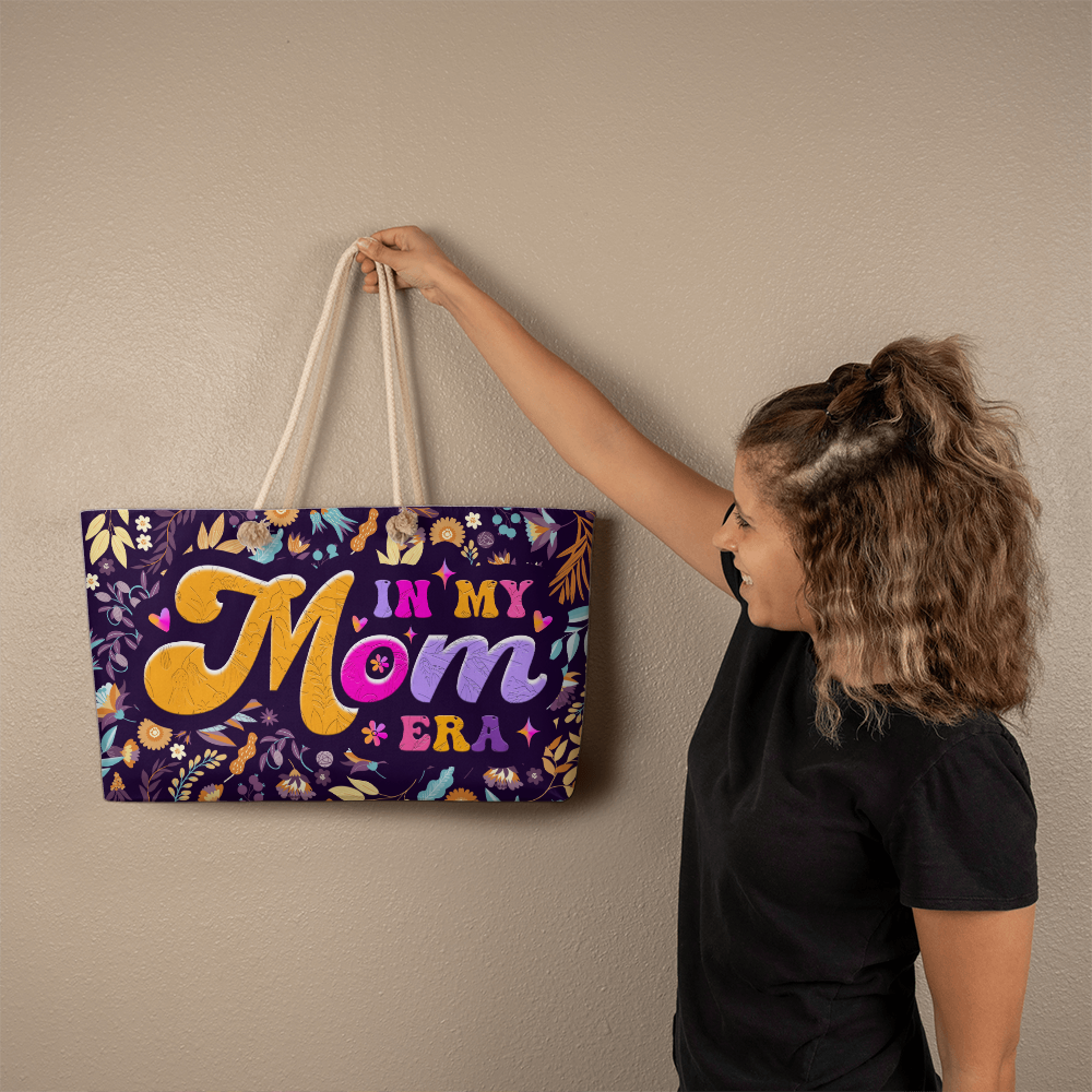 In My Mom Era — Weekender Tote Bag