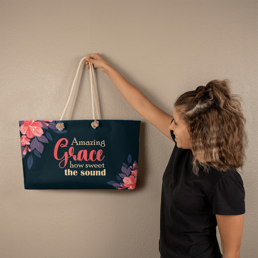 Amazing Grace, How Sweet The Sound — Weekender Tote Bag
