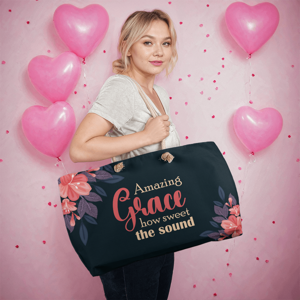 Amazing Grace, How Sweet The Sound — Weekender Tote Bag