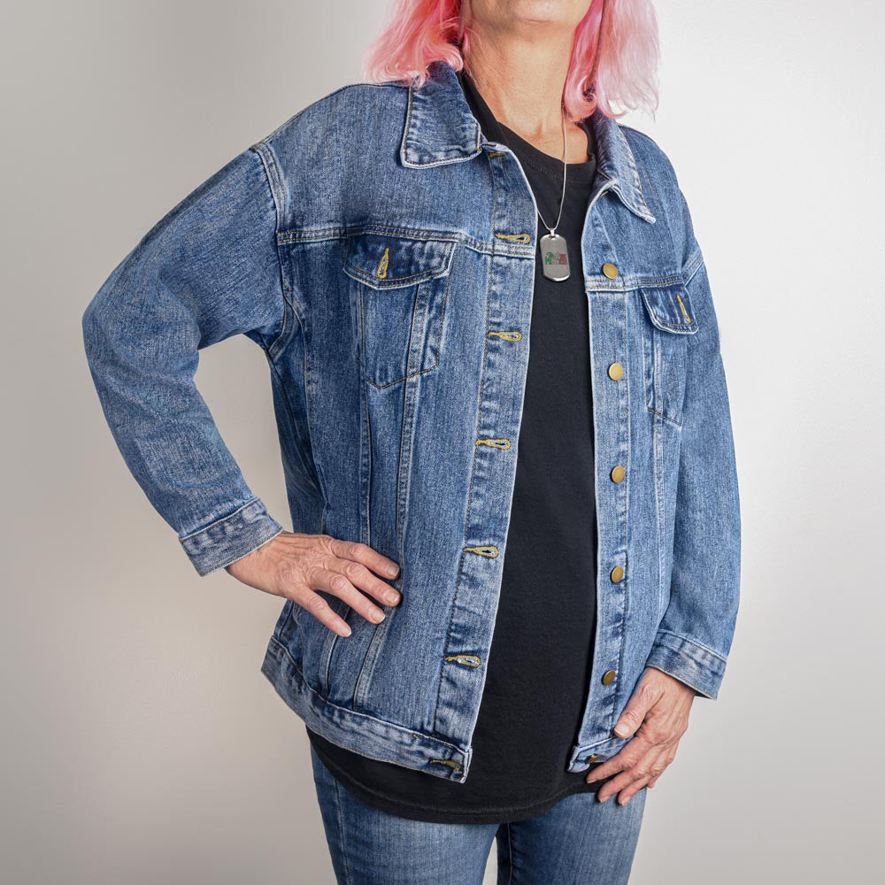 Love Always Wins — Women's Denim Jacket