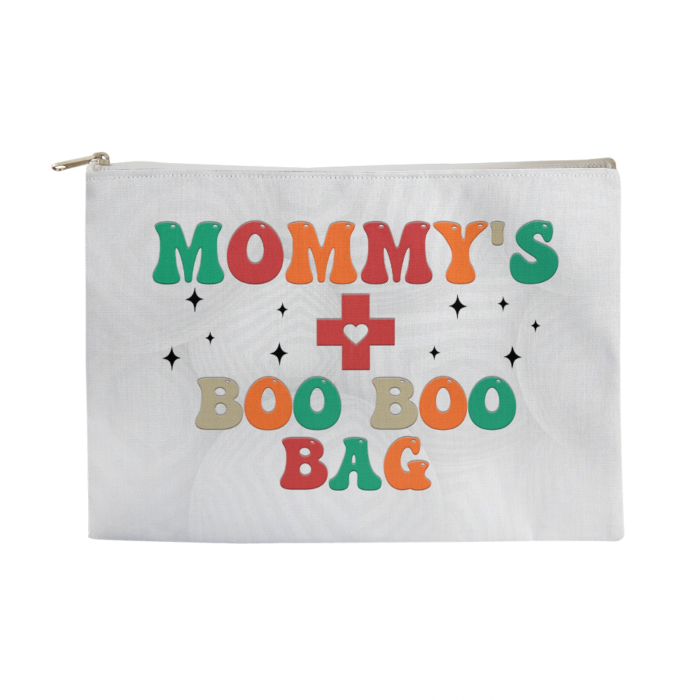 Mommy's Boo Boo Bag Zippered Pouch, Large