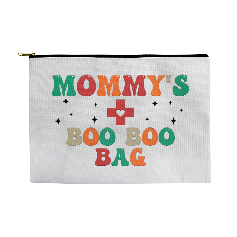 Mommy's Boo Boo Bag Zippered Pouch, Large