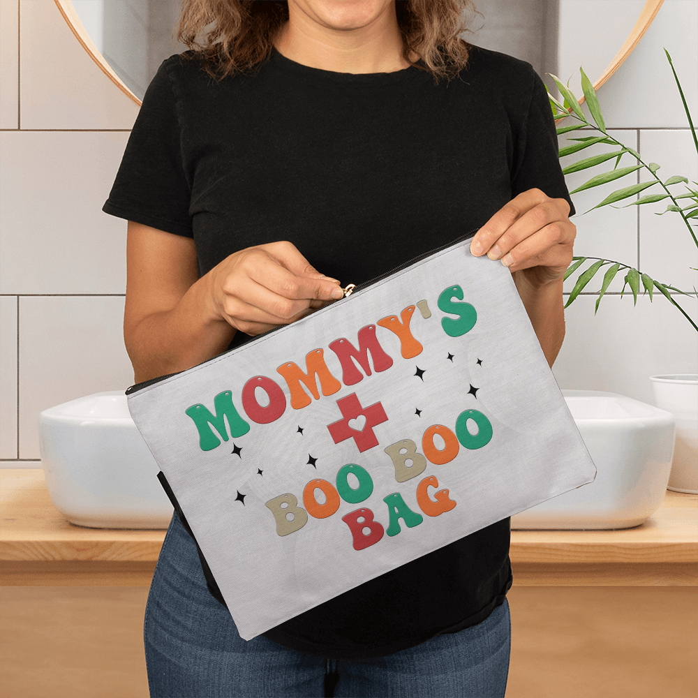 Mommy's Boo Boo Bag Zippered Pouch, Large