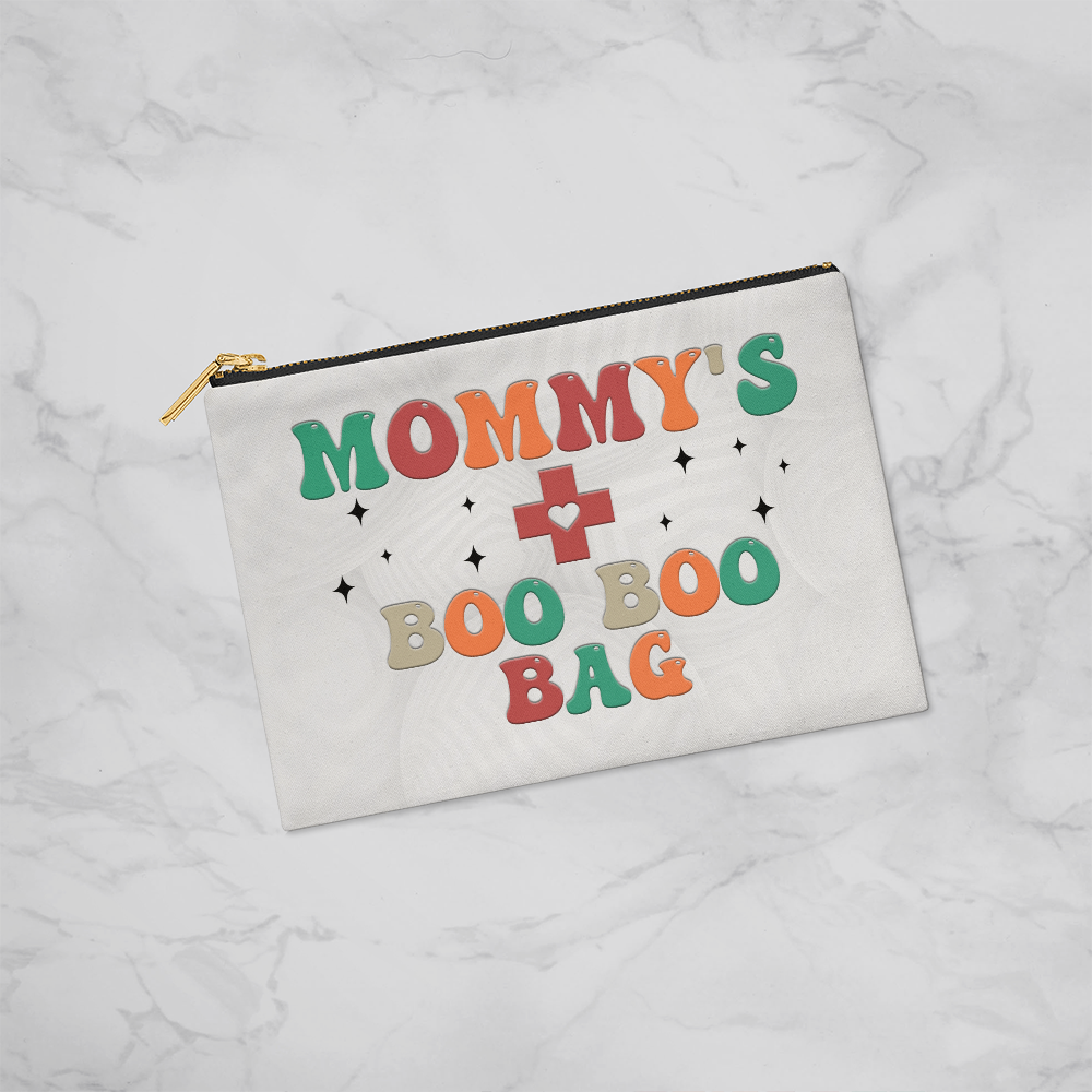 Mommy's Boo Boo Bag Zippered Pouch, Small