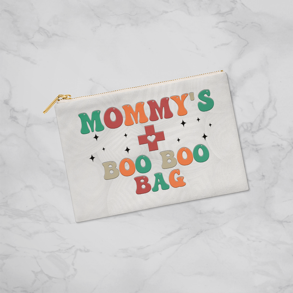 Mommy's Boo Boo Bag Zippered Pouch, Small