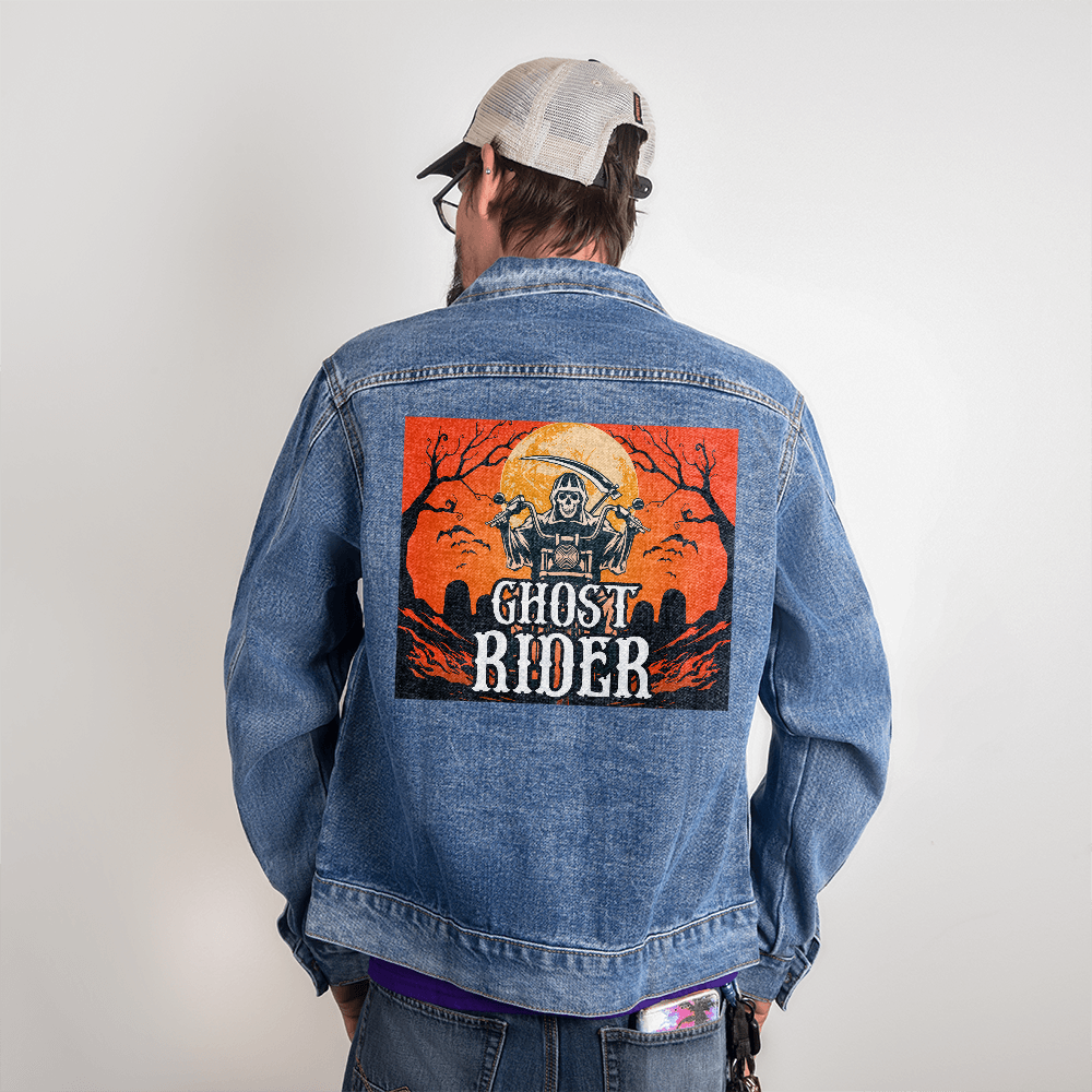Ghost Rider — Men's Denim Jacket