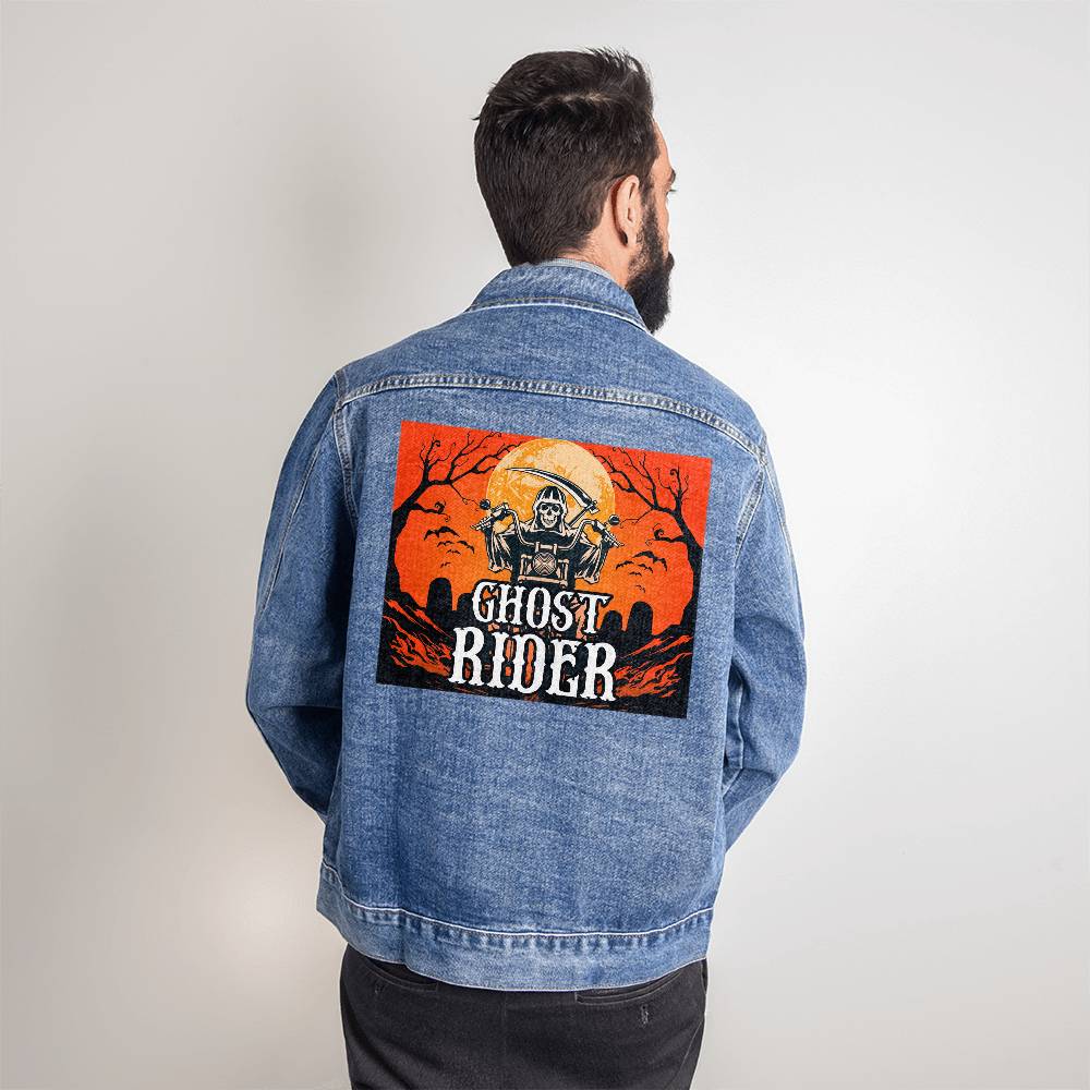 Ghost Rider — Men's Denim Jacket
