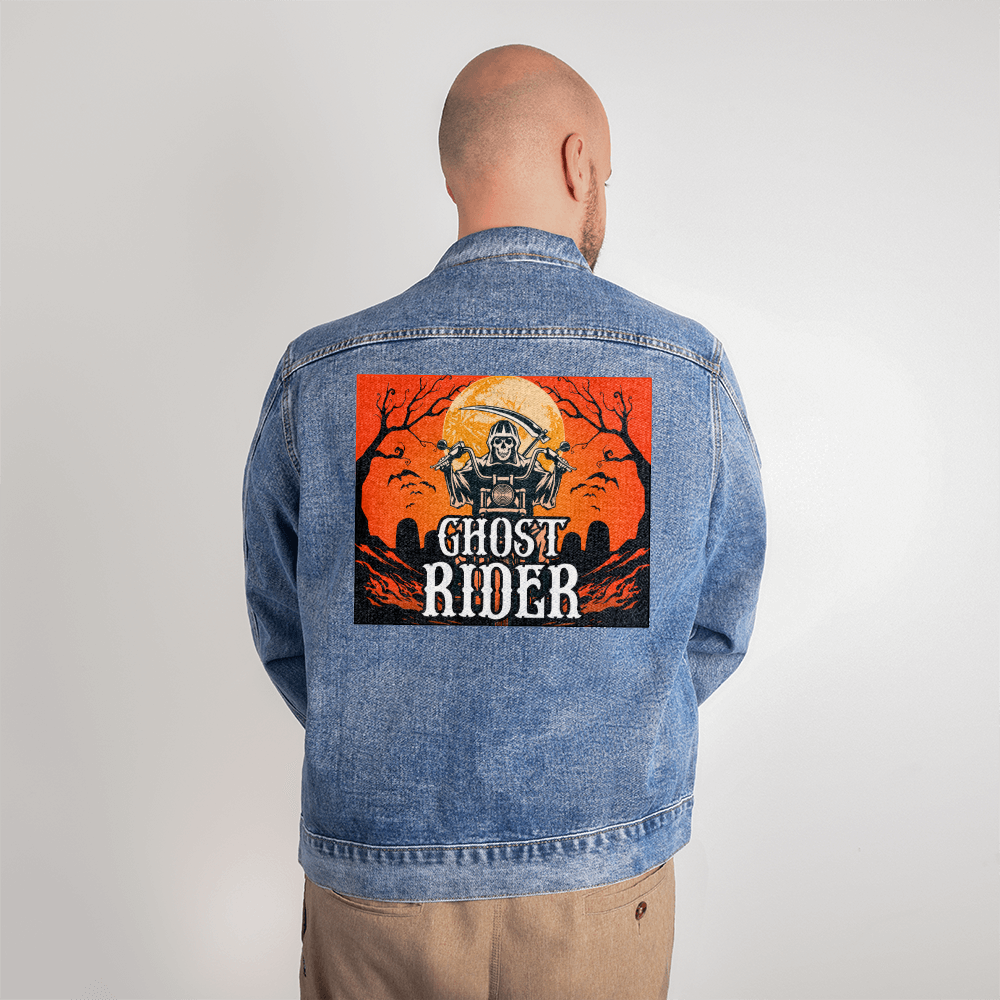 Ghost Rider — Men's Denim Jacket