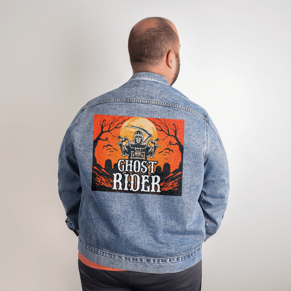 Ghost Rider — Men's Denim Jacket