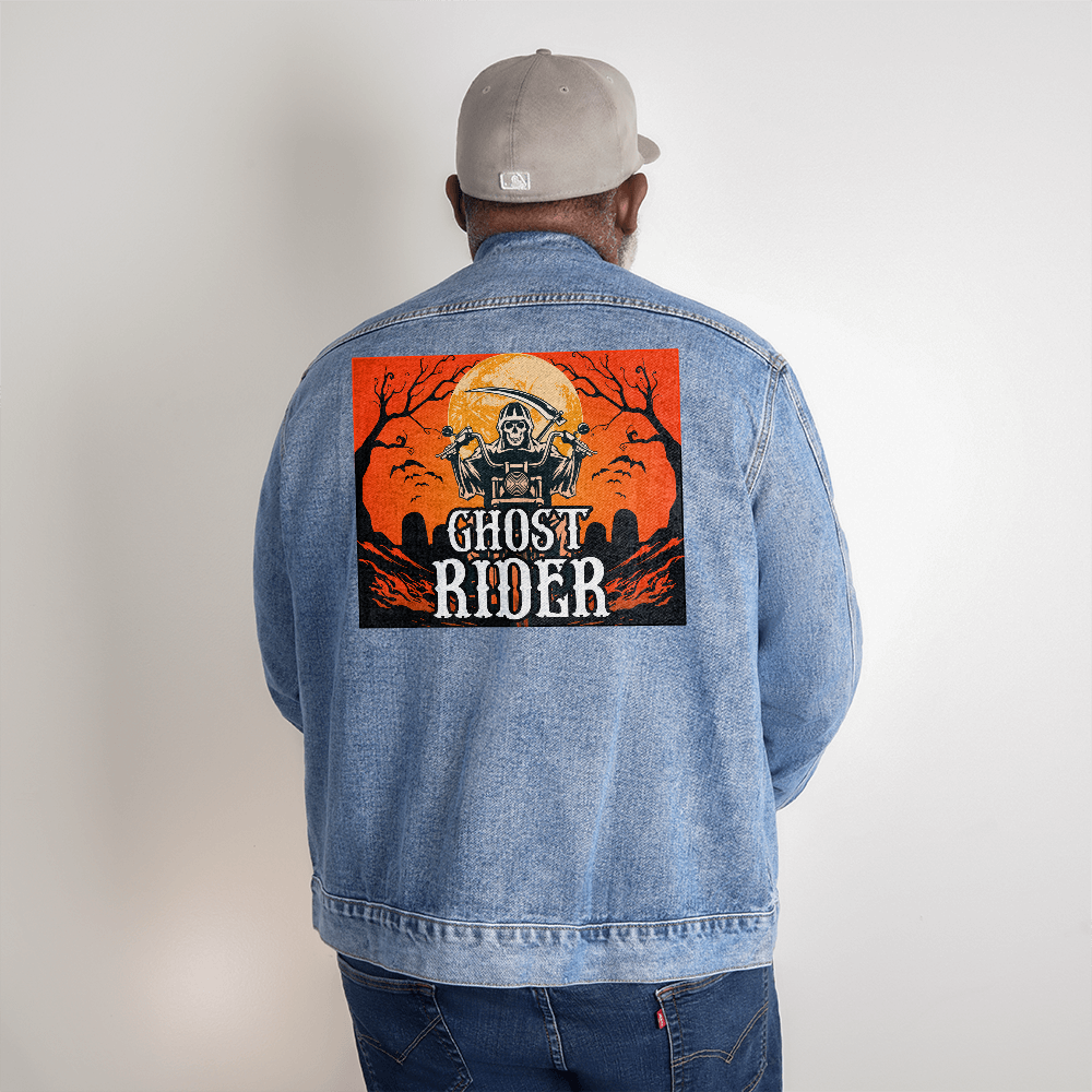 Ghost Rider — Men's Denim Jacket