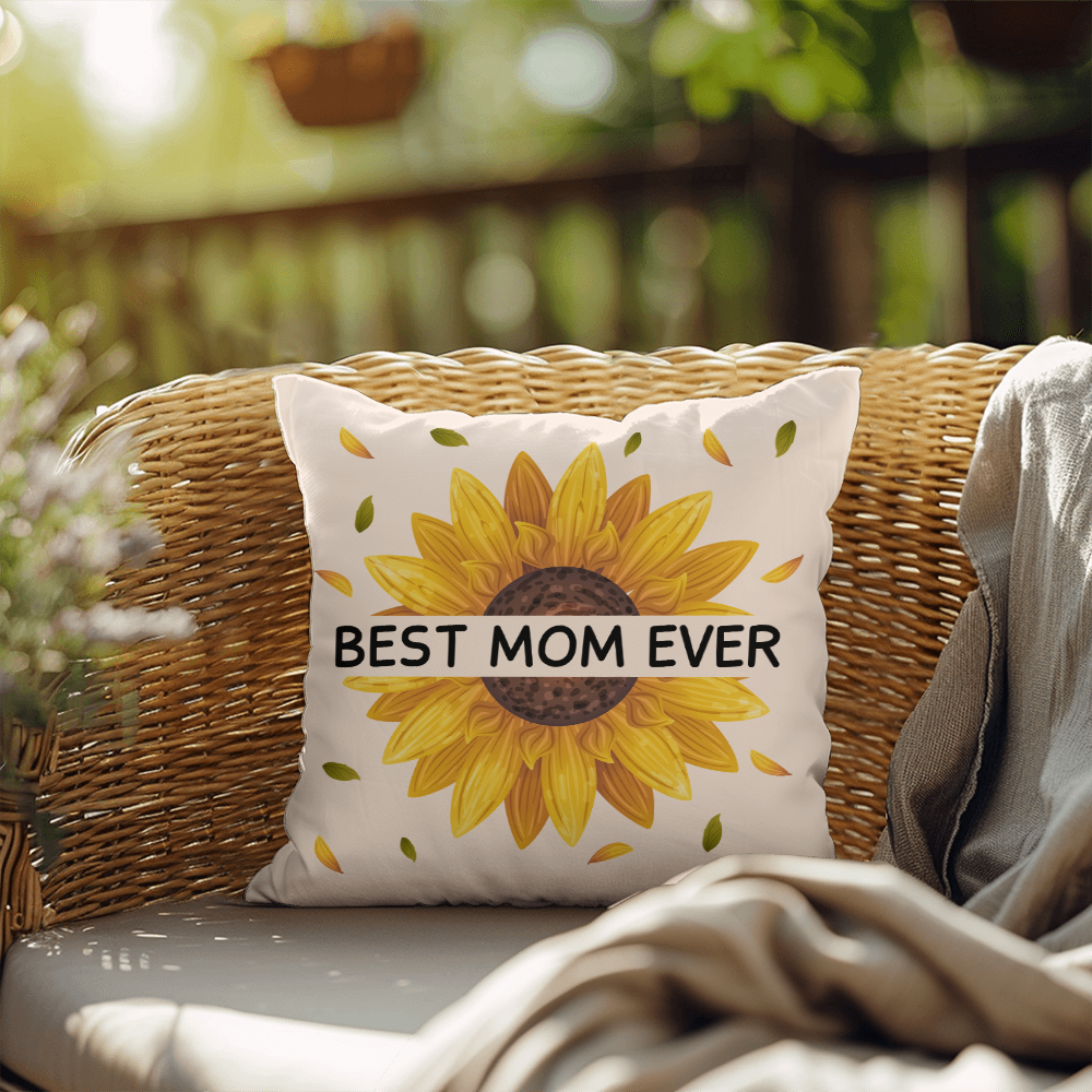 Best Mom Ever — Indoor/Outdoor Pillow